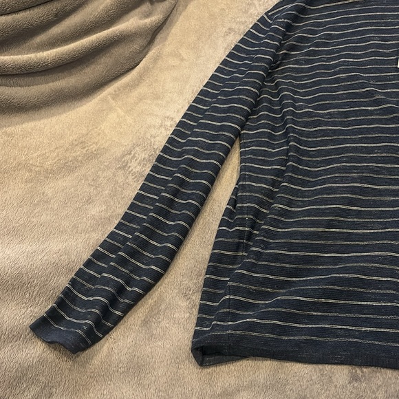 Men’s Jack & Jones Jcolope knit crew neck. Navy and white stripe. Xxl. NWT - Picture 7 of 10